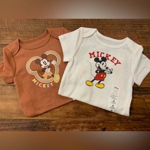 Mickey Mouse onesie set